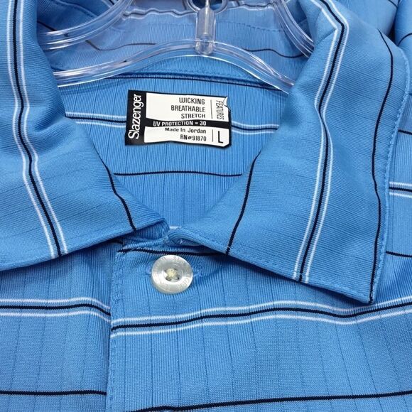 Slazenger Moisture Wicking Golf Polo (UC7) - Picture 5 of 7